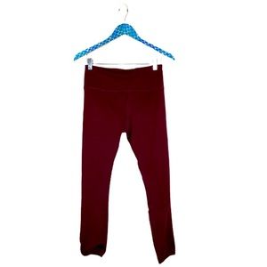 Vuori burgundy leggings